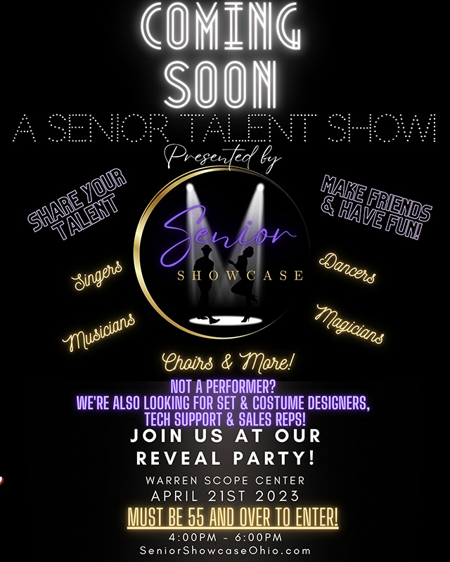 Senior Showcase Reveal Party